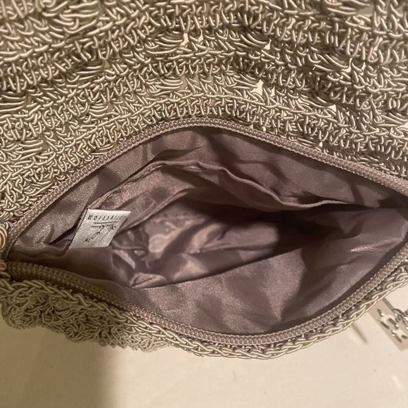 ❤️Kithie Lee Collection Cross Body Shoulder Handbag Small woven Fabric - Picture 3 of 5